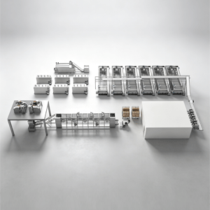 Food Production Line Cooking System