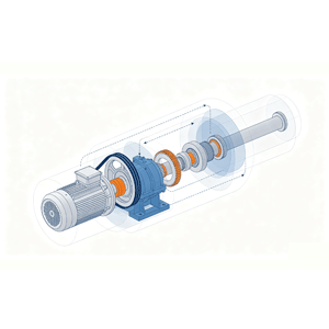 Transmission Systems for Food Extrusion Puffing Machines