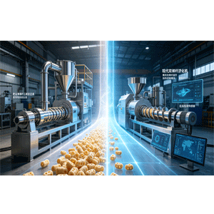 History of Food Extrusion Puffing Machines