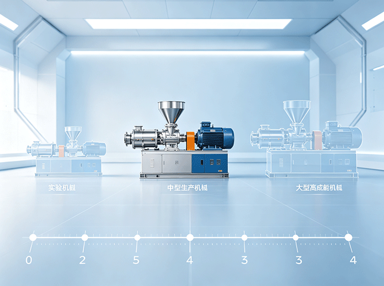 Classification of Extrusion Puffing Machines by Model