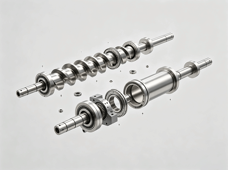 Structure of Twin-Screw Extrusion Puffing Machines