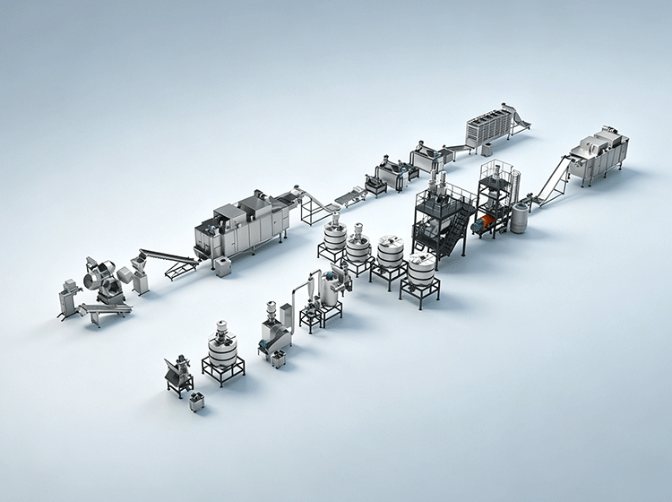 Textured Vegetable Protein (TVP) Production Line