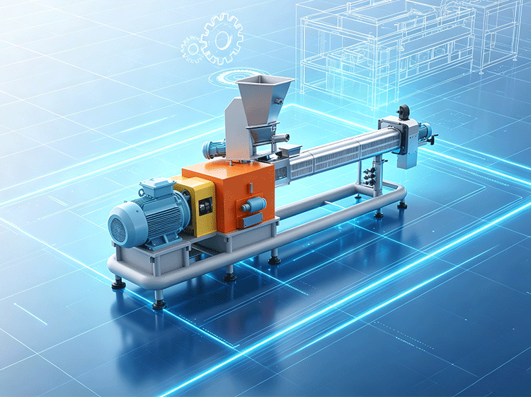 Processing Characteristics of Twin-Screw Extrusion Puffing Machine