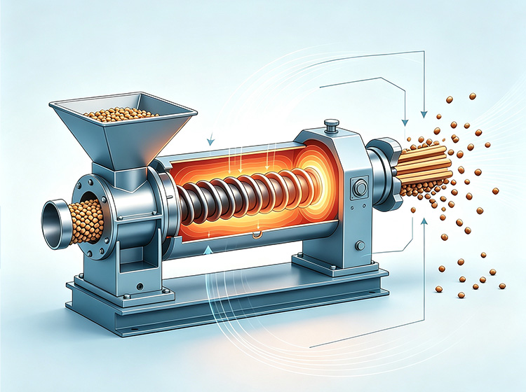 Features of Feed Extrusion Puffing Machines