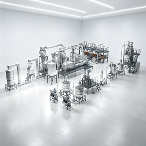 High-Output Automated Nutritional Rice Production Line